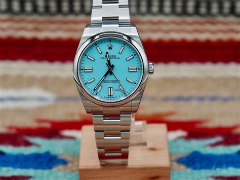 rolex oyster perpetual tiffany & cotton candy dials|rolex oyster perpetual tiffany dial.